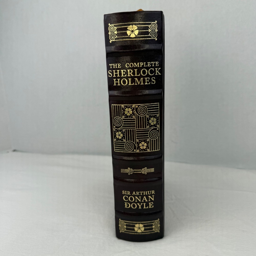 The Complete‎ Sherlock Holmes Arthur Conan Doyle Barnes & Noble Leatherback 1992 - Picture 4 of 8